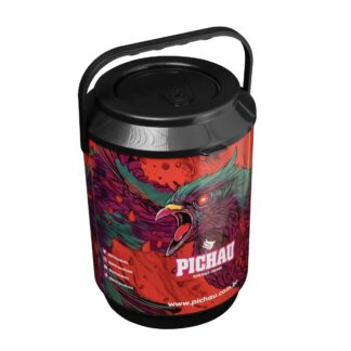 CAIXA TERMICA PICHAU, 9 LATAS, VERMELHO, PG-CTX10L-VM - DESCONTADO EM FOLHA