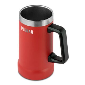 CANECA DE CERVEJA PICHAU HR110, 710ML, VERMELHO, PG-HR110-RD01 - DESCONTADO EM FOLHA