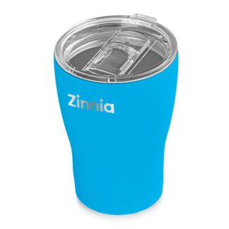 COPO TERMICO ZINNIA ZR80, 350ML, AZUL, ZNC-ZR80-BU01 - DESCONTADO EM FOLHA